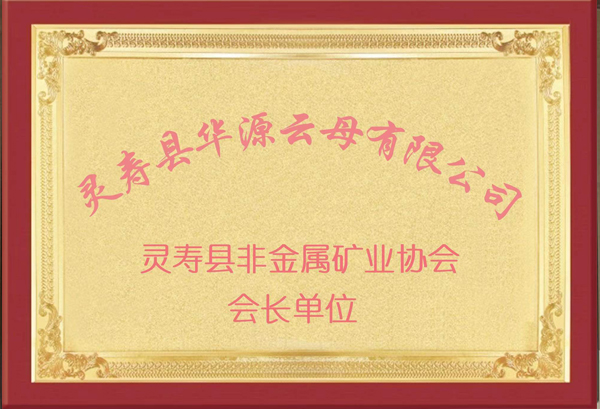 靈壽縣非金屬礦業(yè)協(xié)會(huì)會(huì)長(zhǎng)單位